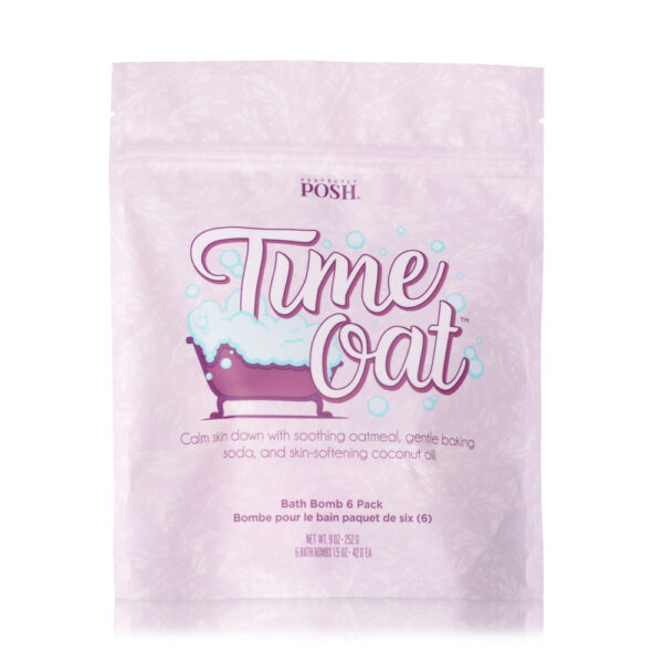 Time Oat Bath Bomb 6 pack