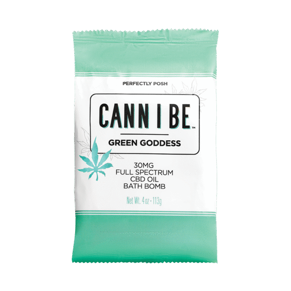 Cann I Be Green Goddess CBD Bath Bomb