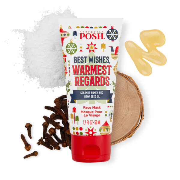 Best Wishes, Warmest Regards Face Mask