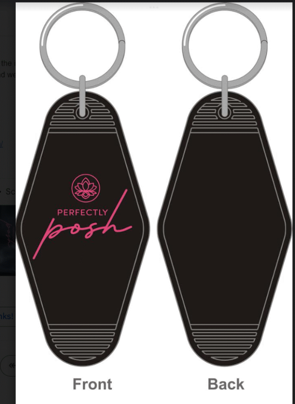 Key Chain with New Logo